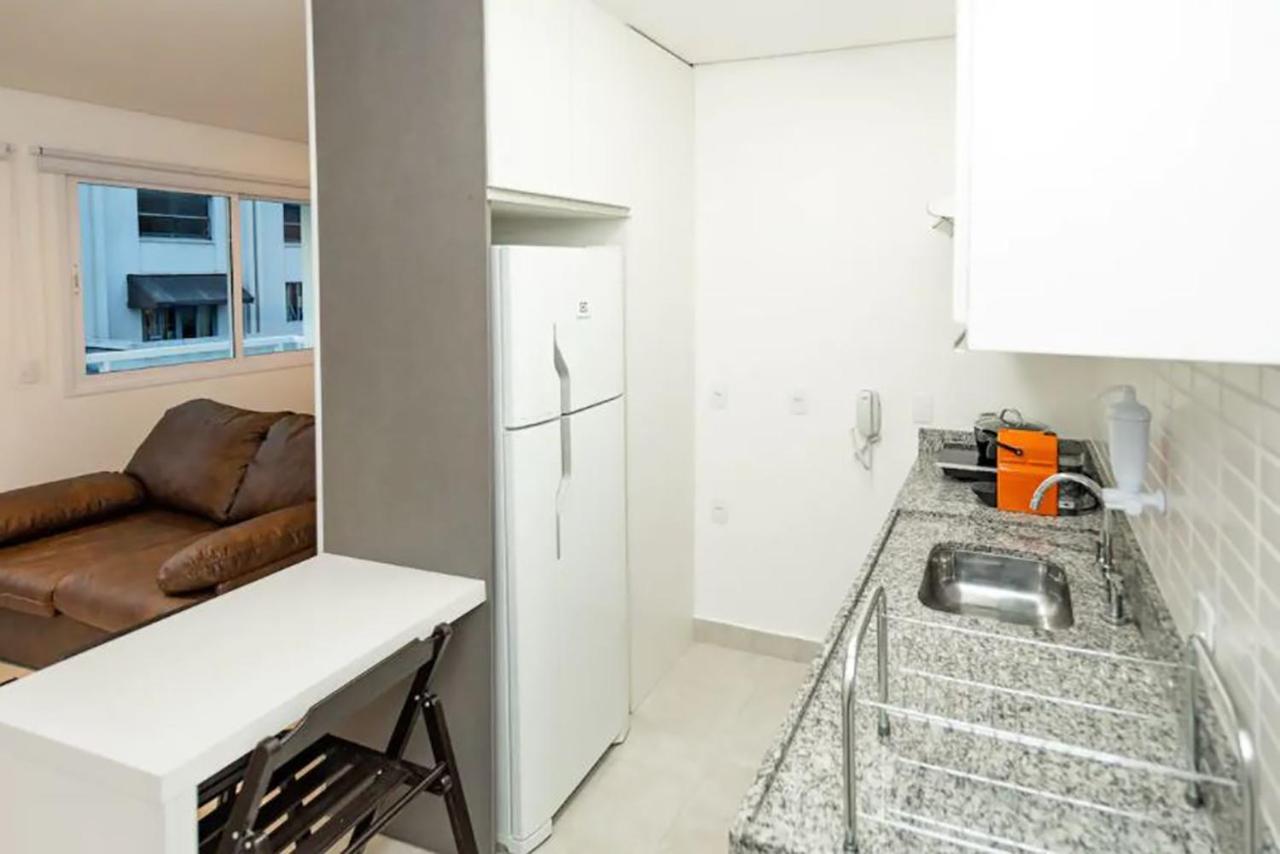 Apartamento com WiFi próximo ao metrô Luz São Paulo Exterior foto