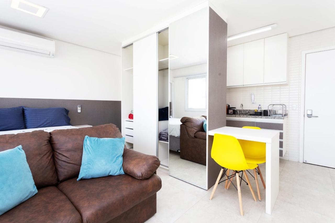 Apartamento com WiFi próximo ao metrô Luz São Paulo Exterior foto